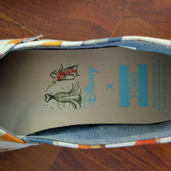 Disney x TOMS Multicolor Slip-On Shoes - Picture 3 of 3